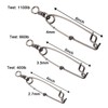 Longline Clips with Swivels Tuna Clips Stainless Steel Branch Hangers