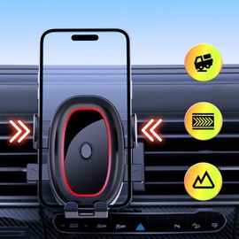 Air Vent Car Mount - Anti-Slip Phone Stand - Portable Vehicle Interior Accessories, Multifunctional Automobile Cradle for Truck, Motorcycle