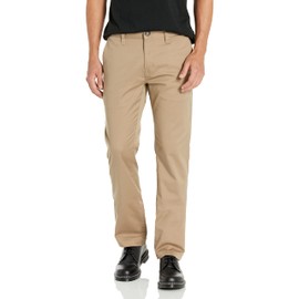Volcom Men's Frickin Modern Fit Stretch Chino Pant, Khaki 1, 32W x 32L