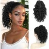 Fine Plus Claw Clip Ponytail Extension, 30.48 cm Short Curly