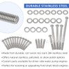 GOLKNHA 304 Stainless Steel 228 PCS Engine Hex Bolt Kit