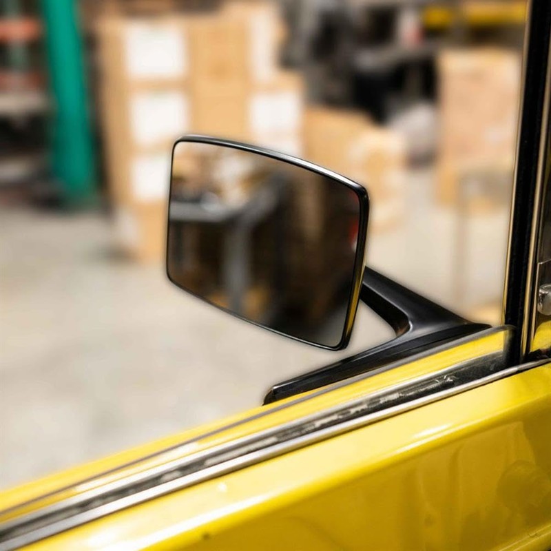 United Pacific 111010 Side View Mirror Rh=Lh, Exterior, Zinc Die