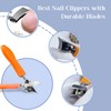 Wide Jaw Opening Anti-Splash Slanted Nail Clipper, Slanted Nail Clippers