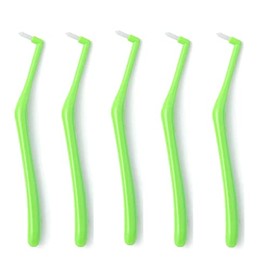 Ontaft Brush, Dental Oral Care Pecure, M (Medium), Green (Set of 24)