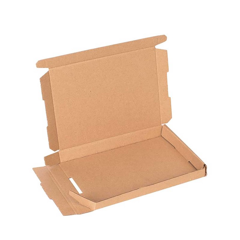 smiley pack Großbriefkartons, 160 x 120 x 20 mm, Braun,