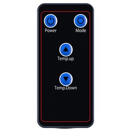 GWVEE Replacement Remote Control for EdenPURE Classic Plus MINI Heater (A5893/A5854/A5835) Compatible with Infrared Space Heater