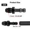 EVIL ENERGY 4AN Male to 1/4" Barb Push on Fitting