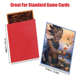 Homgaty Card Sleeves, 300 Pockets Trading Cards 50 Pages Pro 6-Pocket Empty Collector Folder, Pocket Pages for Exchange Cards, Trading Cards and Coins, Skylanders, MTG, Colour Mixing B