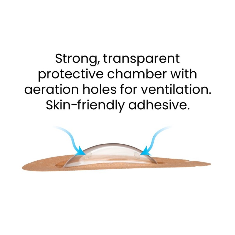 Ortolux® Air Vented Eye Shield, Large, 20/pkg