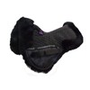 KM Elite High Wither Half Pad - Spine Free (Black/Black,