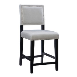 Linon Stool, Black