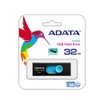 ADATA 32 GB Memoria Flash USB 3.1 Deslizable Color Negro