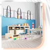 10 Pack Large PVC Poster Storage Bags Bulletin Board Storage
