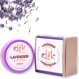 ELEK Bio Lavendelsalbe 20ml mit ätherisches Lavendelöl - Natürlich Aromatherapie - Lavendel Creme - Gesichtscreme & Handcreme - Hautpflege mit Bienenwachs und Sheabutter - Naturkosmetik – Skincare
