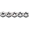 Draper 79198 5-Piece Metric Hexagon Die Nut Set