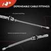 A-Premium Rear Driver and Passenger Side Parking Brake Cable Assembly