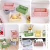 Plastic Folding Baskets - 4Pcs Mini Storage Crates for Desk,