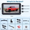 Wireless Backup Camera for Trucks: 1080P HD Display, IP69K Waterproof,