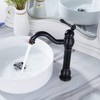 GGStudy 360° Swivel Single Handle One Hole Bathroom Vessel Sink