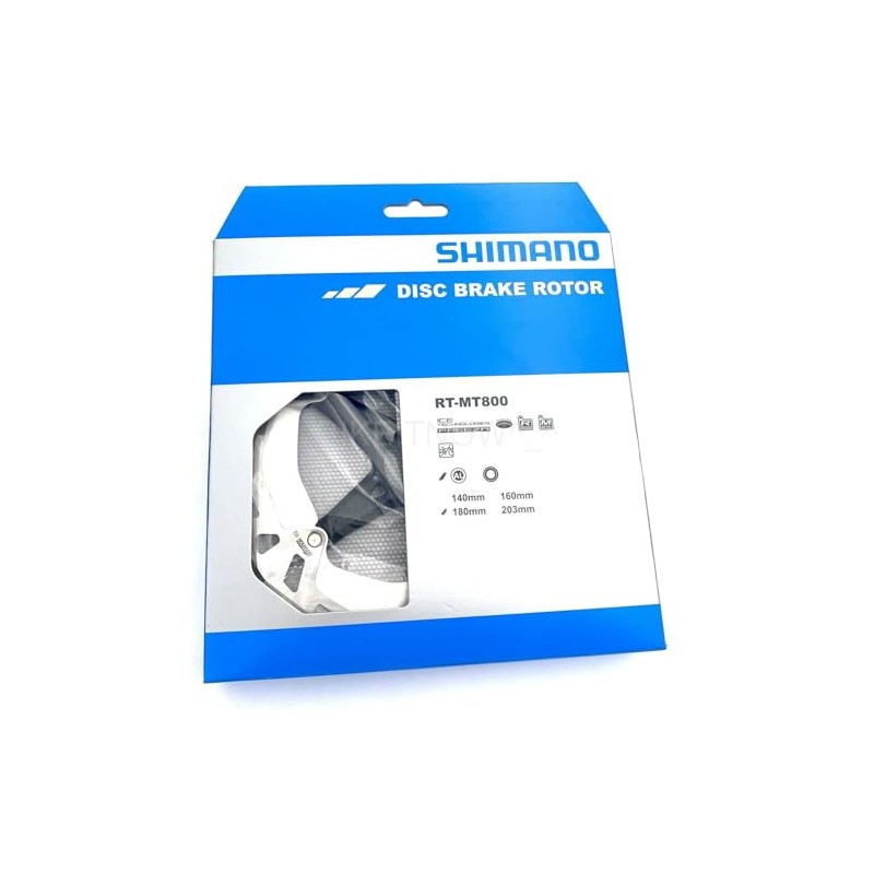 Shimano Y8K198010 Disc Rotor RT-MT800 7.1 inches (180 mm) Center