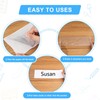 Outus 100 Pcs Clear Self Adhesive Pockets - Bin Labels