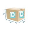 Perfect Stix Shipping Boxes Mailers 8x6x4 inches Cardboard Small Packing