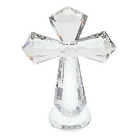 Figura Decorativa Cruz De Cristal Para Hogar Cross Ornament