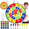 26 Inches Kids Toys Dart Board,Dinosaur Theme Double Sided with