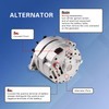 Alternator High Output 105Amp 1-Wire 10SI Self-Exciting Replacement For SBC