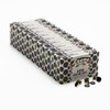 Leo Dell'Era 1000 Coloured Black Zippers - Cue with 10