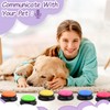 Pack of 5 Pet Communication Buttons, Dog Answer Buzzer Summer,