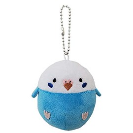 BESTEVER Ball Chain Mascot Plush Toy Sticky Material Bag Charm Key Chain Mini Mascot Blue Best Ever Japan