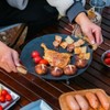 Small Grill Pan with Handle Portable Universal Maifan Stone Coating