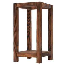 12 Pcs Wooden Candle Holder Wedding Lantern Centerpiece Sturdy and Durable High Stability Easy to Clean Installation-Free Versatile DIY Ideas Elevated Base Smooth Surface Table Decoration