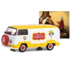 DCD 1971 Volkswagen Type 2 Panel Van Yellow White with