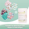 wegreeco Cloth Diaper Liners Disposable - Unscented Diaper Liners,Fragance Free