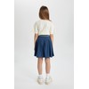 DeFacto Girls' Skirt, indigo