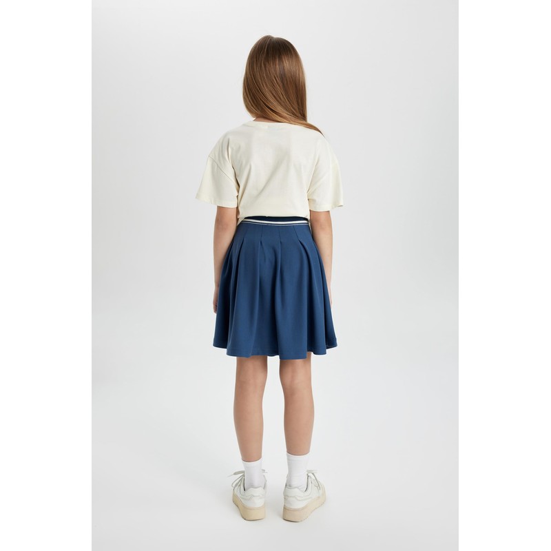 DeFacto Girls' Skirt, indigo