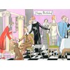 Pixiluv HAPPY BIRTHDAY Greeting card ~ Fashionable 1920s Men and
