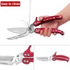 SLEMOON Heavy Duty Poultry Shears Kitchen Salad Scissors for Chicken