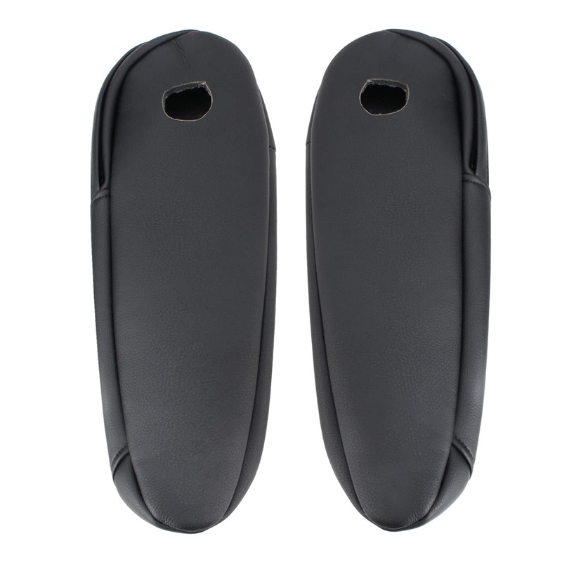 AUTOKAY Black Front Seat Armrest Cover Fits for Honda CR-V