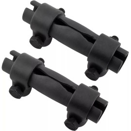 Unbranded Front Inner Tie Rod End Drag Adjusting Sleeves Kit for Ford Bronco F-150 F-250