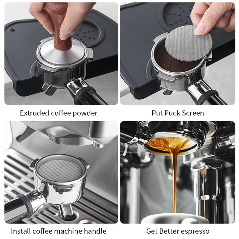 Espresso Puck Screen Choxila 1.7 Thickness 100μm Filter Fineness Reusable