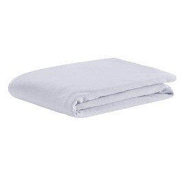 Odenwälder Jersey Fitted Sheet for Cot Bed Light Silver, Size: 70 x 140 cm
