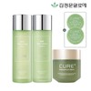 Kim Jeong-moon Aloe 김정문알로에 큐어 카밍 토너+에멀젼+2X크림2X미니2 Kim Jeong Moon Aloe Cure Calming Toner + Emulsion + 2X Cream 2X Mini 2
