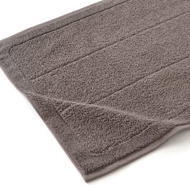 Hotman BM_BR 1 Second Towel, Bath Mat, Brown, Hot Man Color, Towel, 18 Colors, Made in Japan, 100% Cotton, Instant Absorption