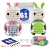 Crochet Kit for Beginners, Butterfly and Firefly Crochet Kit, Crochet