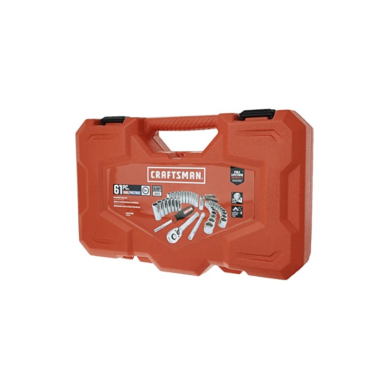 CRAFTSMAN Drive Socket Set for Mechanics, 61-Piece (CMMT45061)