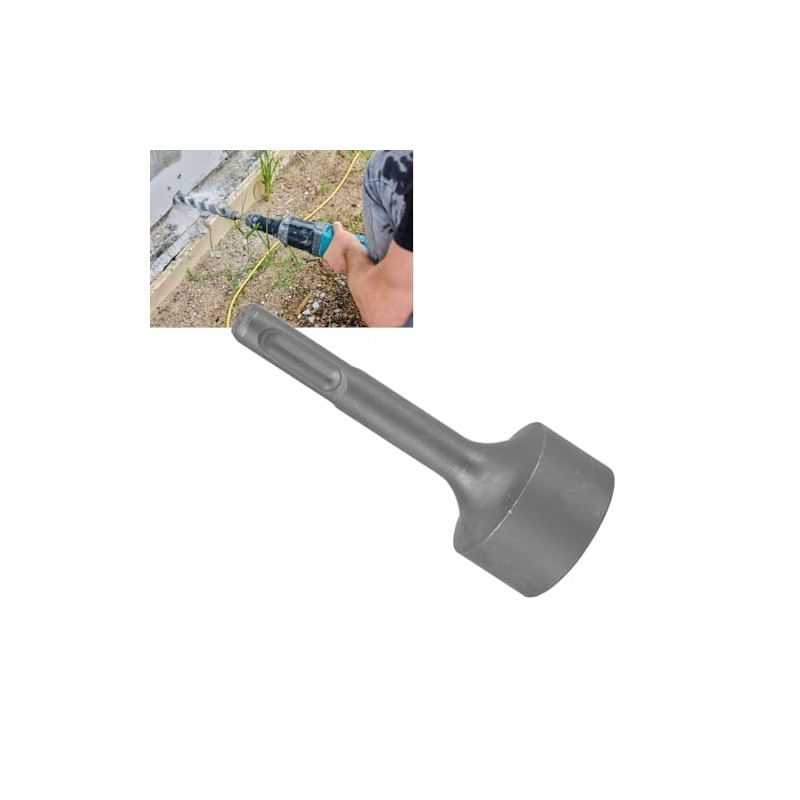 Mumusuki Steel Ground Rod Driver, Time Saving SDS Plus Hammer