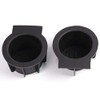CROSSDESIGN 2 Pcs Front Console Cup Holder Insert Liner Compatible